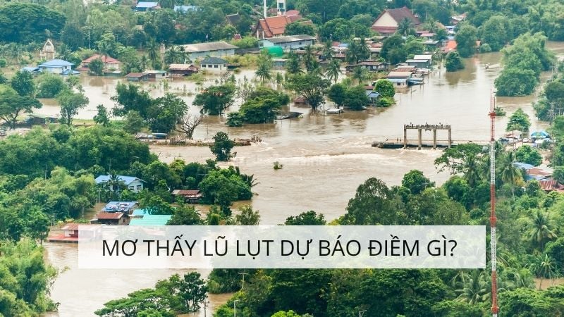 Mơ Thấy Lũ Lụt Là Gì?